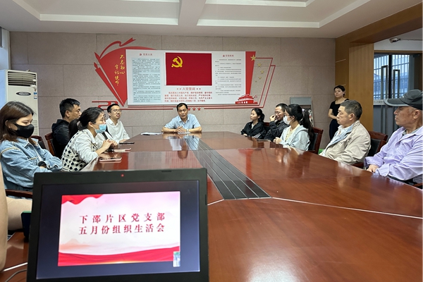 下邵社区党群服务中心：召开党组织生活会.jpg