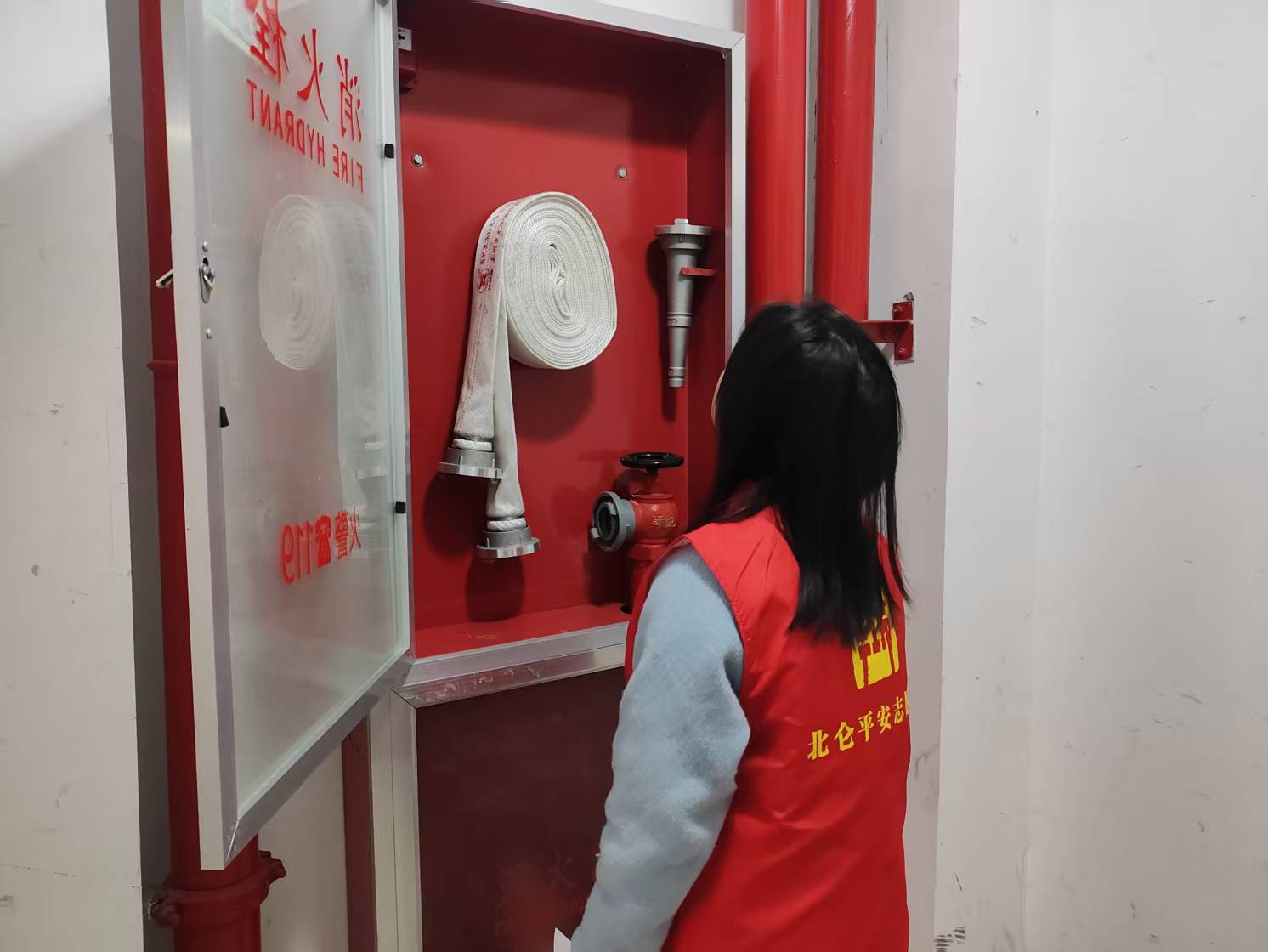 长山社区：隐患排查不松懈 平安守护在身边.jpg